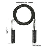 MOGOLD T92SD Jump Rope – Anti-Slip Handle